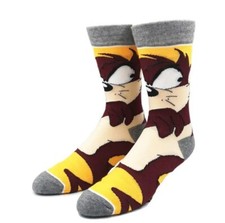 Taz Tasmanian Devil Animated Cartoon Funny Retro Costume Adult Socks