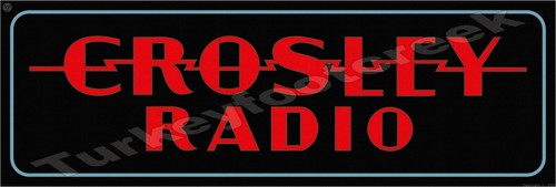 Crosley radio 18 - crosley, 6"