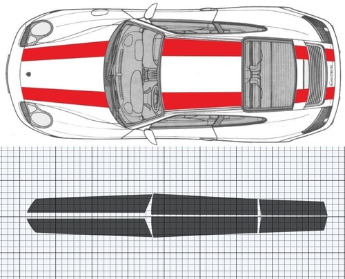 Fits porsche 911 996 bonnet - 911,