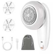 ￼URAQT Fabric Shaver, Portable Electric Lint Remover, Powerful and Efficient...