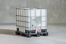 1000 LITRE RECONDITIONED IBC ON PLASTIC PALLET