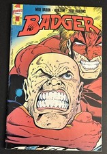 Badger Comic #49 Baron Story, Lim Cover & Art; Apps: Daisy Fields & Ham; Reader