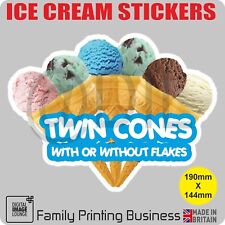 ICE CREAM VAN Stickers - Cones