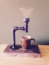 Vintage Coffee Maker Made From