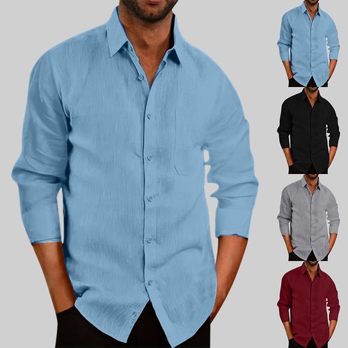 Plus size mens grandad casual - size,