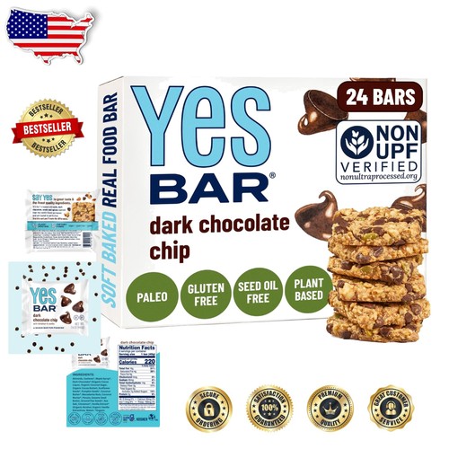Soft chewy yes - bars, dark