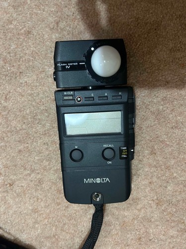 Minolta flash meter - flash,