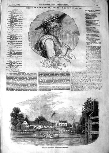 Original old antique print - antique,