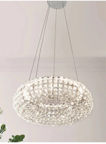 Next chrome torus chandelier - next,