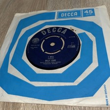 Billy Fury Vinyl Decca