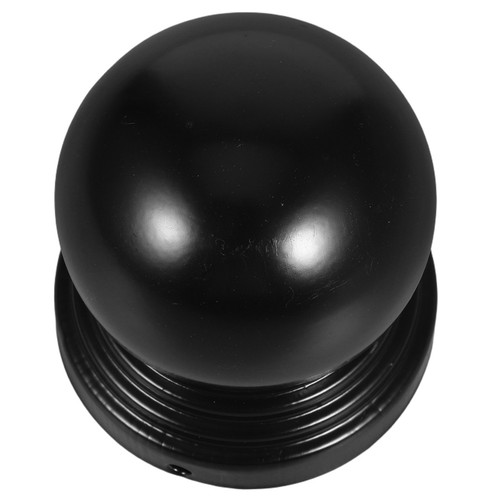 Black metal ball - ball, cap