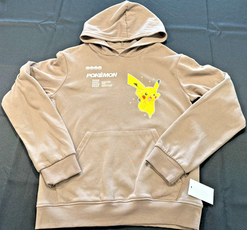 Pokémon pikachu hoodie brown - pokémon,