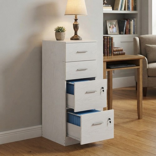 Spacious lockable drawer - spacious, 4-drawer
