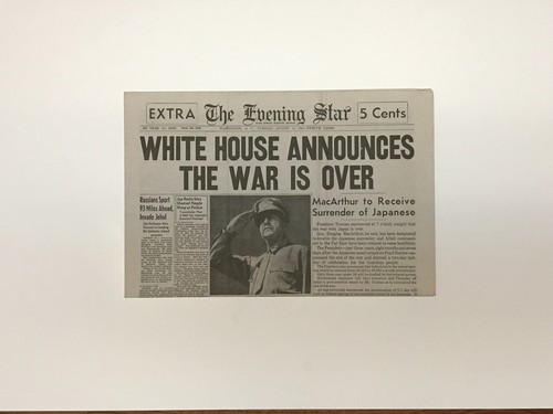 Newspaper reprint 1945 - reprint,