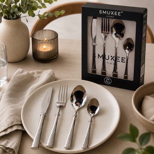 Piece cutlery set stainless - cutlery,
