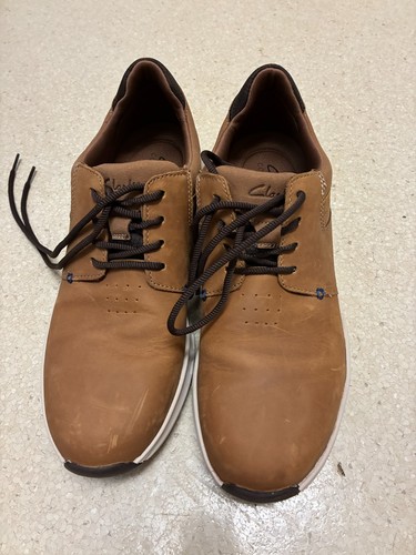 Clarks motion trek dark tan - dark,