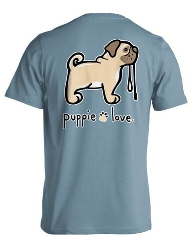 New puppie love pug shirt - t,