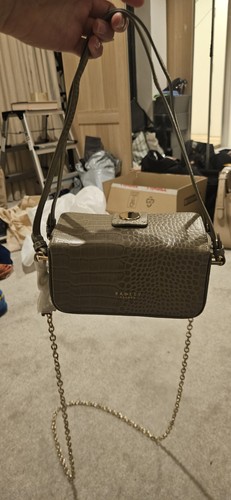 Radley leather grey bag with - grey,
