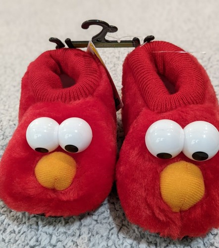 Sesame street elmo slippers - street,