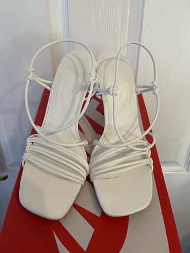 Zara white heels - white, 6