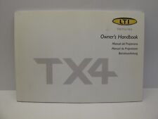 RARE LTI TAXI TX4 OWNERS HANDBOOK and SERVICE BOOK - THIS IS THE LAST ONE I HAVE