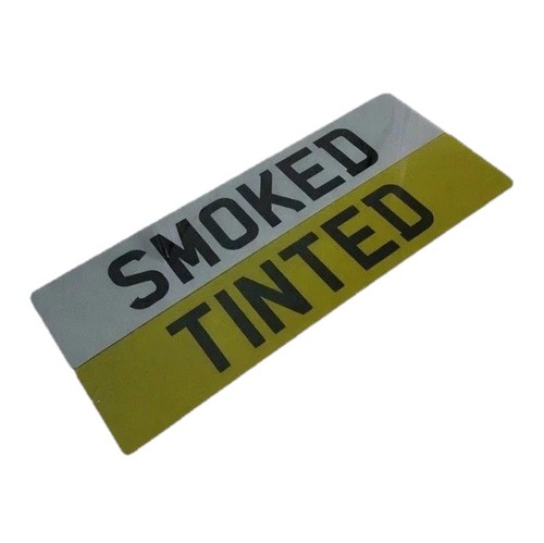Smoked tinted pair printed - of,