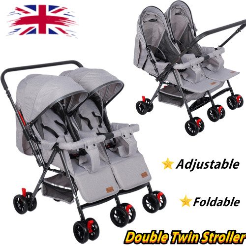 Twin pushchair double - twin, pushchair,double
