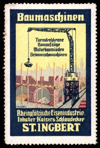 Vintage germany poster stamp - germany,