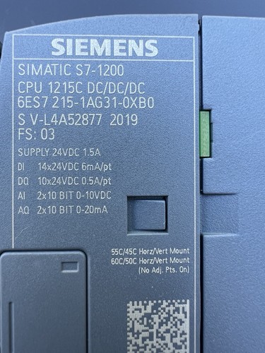 Siemens simatic 1200 - simatic, s7-1200