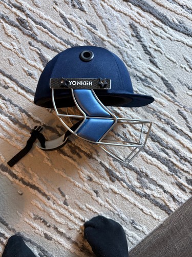 Yonker cricket helmet blue - cricket,