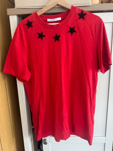 Givenchy red black stars - &,