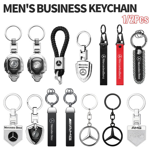 Mercedes benz car keychain - mercedes,