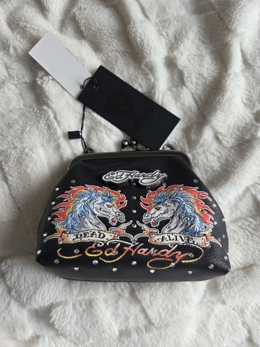 Hardy black coin faux - ed,