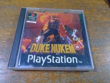 Duke Nukem PS1 NO FRONT COVER Sony Playstation