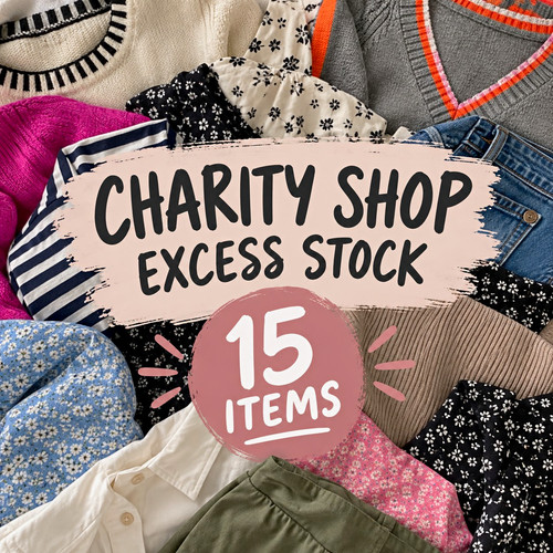 Charity shop excess stock - charity,