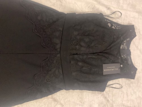 Nwt mela black lace -  nwt,