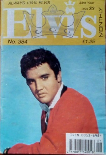 Elvis presley monthly magazine - presley,