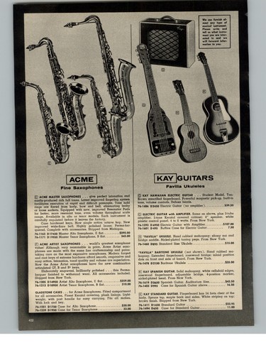1956 paper kay electric - paper, ad