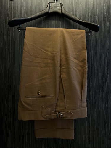 Semi bespoke camel brown wool - semi-bespoke,
