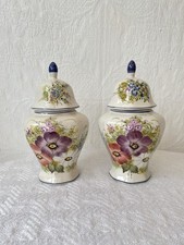 Pair of Large Ginger Jars