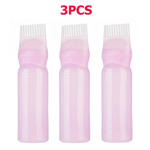 3pcs 120ml hair dye - 3pcs, comb