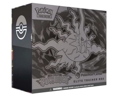 Pitch black pokemon center - black,