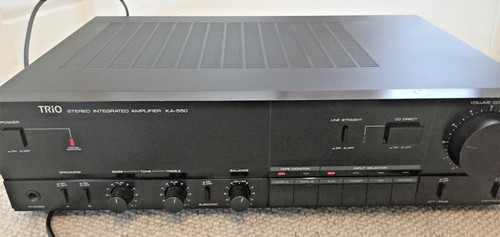 Vintage trio kenwood 550 - trio, ka-550