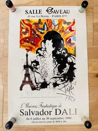 Original 1989 salvador dali - salvador,