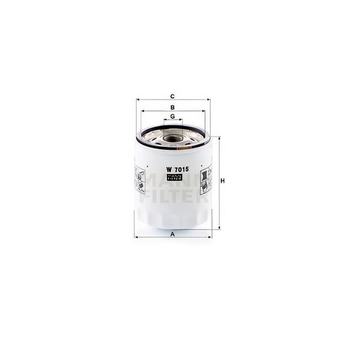 Mann w7015 oil - filter, service