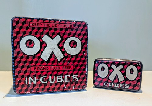 Vintage oxo tins pack - vintage,
