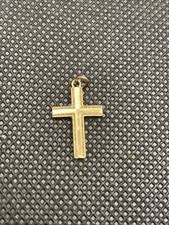 Vintage 9ct 375 Gold (fully Hallmarked & XRF Tested) Crucifix Cross Religious