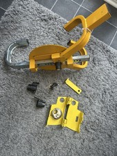 Trailer, Caravan  8" - 10"  Wheel  Clamp & Tow hitch securitylock