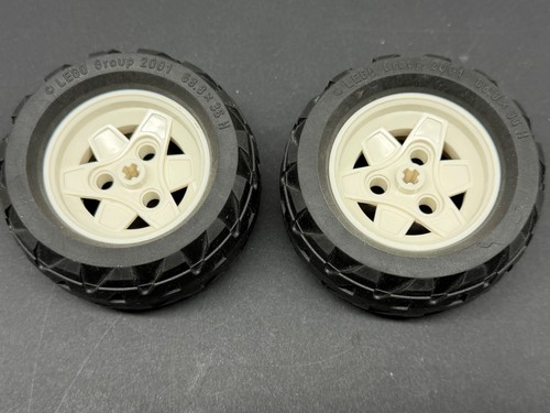 Lego technic white wheels - lego,