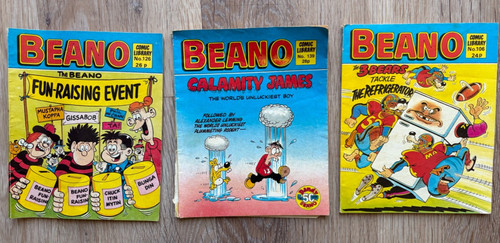 Vintage beano comic library - beano,